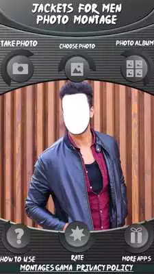 Play Jackets For Men Photo Montage