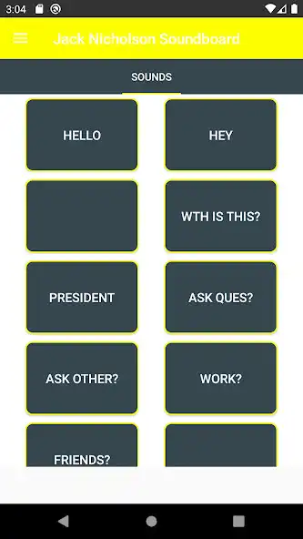 Play Jack Nicholson Soundboard and enjoy Jack Nicholson Soundboard with UptoPlay Play Jack Nicholson Soundboard and enjoy Jack Nicholson Soundboard with UptoPlay
