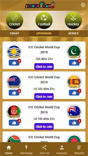 Play Jackpotrani - Match predication for fun  and enjoy Jackpotrani - Match predication for fun with UptoPlay