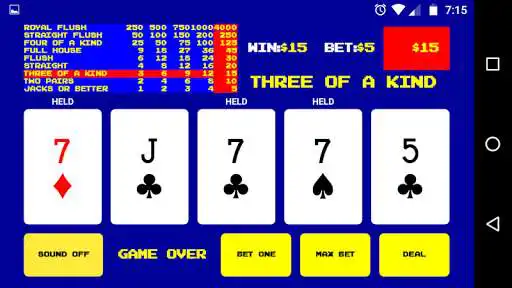 Play Jacks Or Better - Video Poker  and enjoy Jacks Or Better - Video Poker with UptoPlay