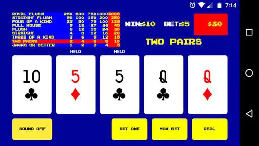 Play Jacks Or Better - Video Poker as an online game Jacks Or Better - Video Poker with UptoPlay