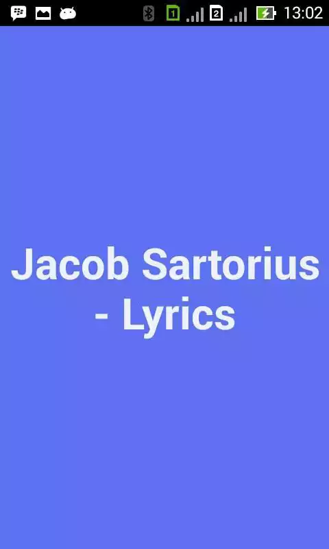 Play Jacob Sartorius - Lyrics