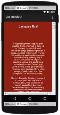 Play Jacques Brel Songs  Lyrics, Best.