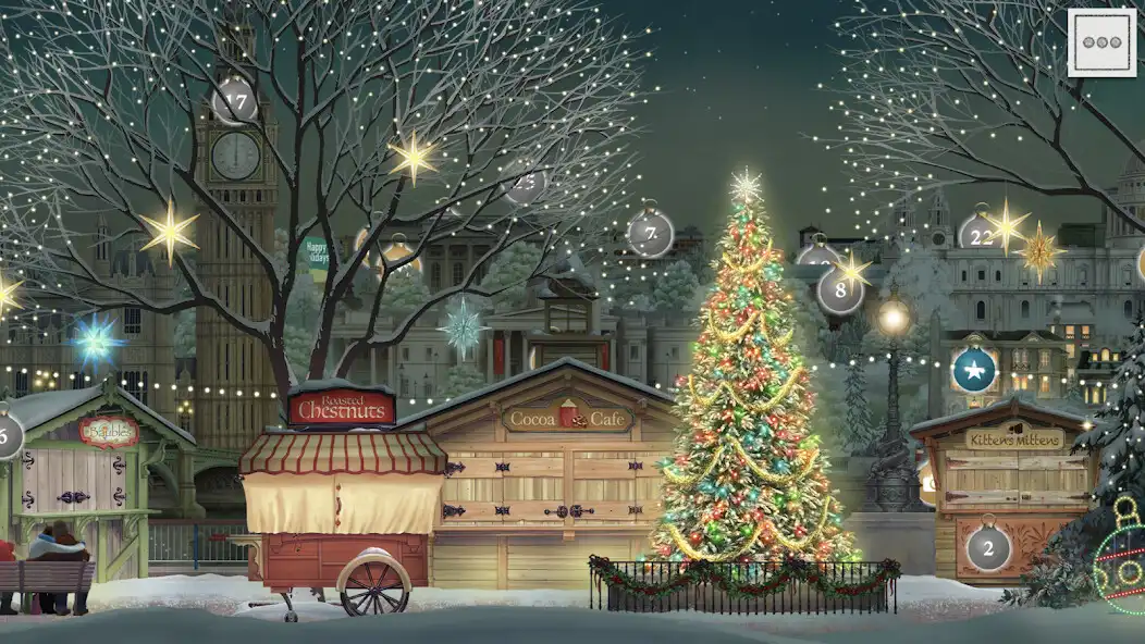 Play Jacquie Lawson Advent London as an online game Jacquie Lawson Advent London with UptoPlay