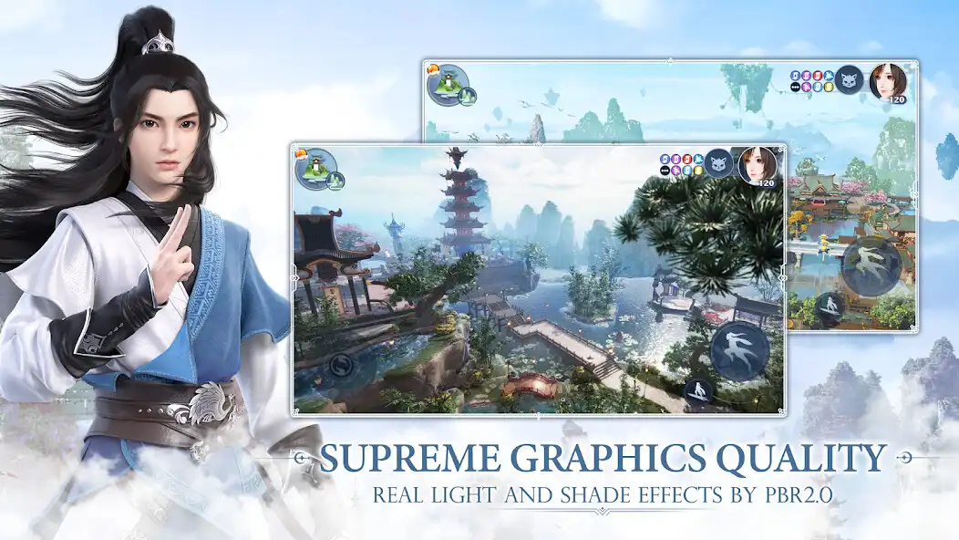 Play Jade Dynasty: New Fantasy as an online game Jade Dynasty: New Fantasy with UptoPlay