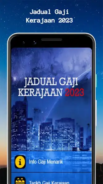 Play Jadual Info Gaji Kerajaan 2023  and enjoy Jadual Info Gaji Kerajaan 2023 with UptoPlay