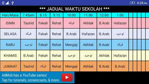 Play Jadual Sekolah  and enjoy Jadual Sekolah with UptoPlay