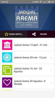 Play Jadwal Arema Liga 1 Indonesia