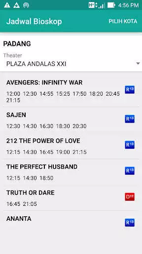 Play Jadwal Bioskop