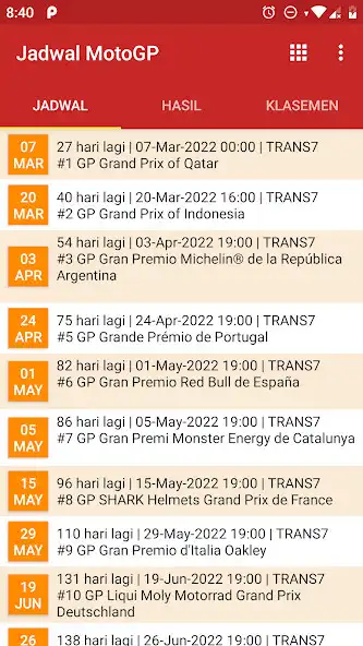 Play Jadwal MotoGP 2022 and enjoy Jadwal MotoGP 2022 with UptoPlay Play Jadwal MotoGP 2022 and enjoy Jadwal MotoGP 2022 with UptoPlay