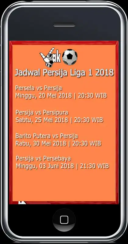 Play Jadwal Persija Liga 1 2018