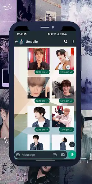 Play Jaehyun NCT Animated WASticker  and enjoy Jaehyun NCT Animated WASticker with UptoPlay
