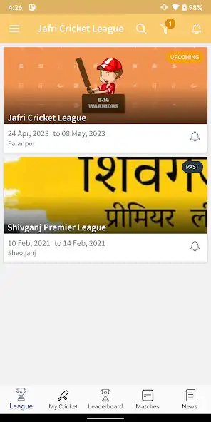 Play Jafri Cricket League as an online game Jafri Cricket League with UptoPlay