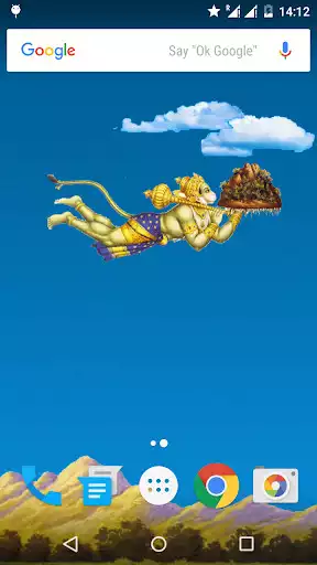 Play Jai Hanuman Live Wallpaper as an online game Jai Hanuman Live Wallpaper with UptoPlay