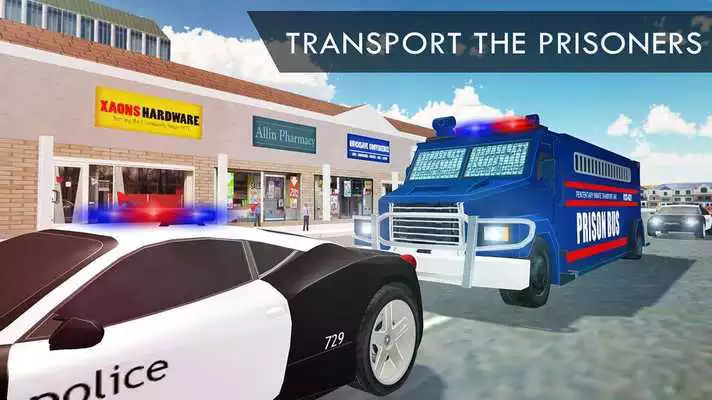 Play Jail Prisoner Transport Plane