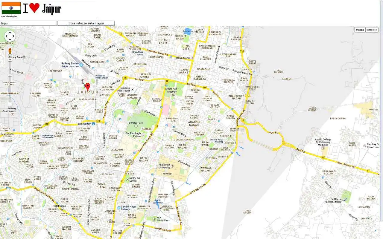 Play Jaipur map