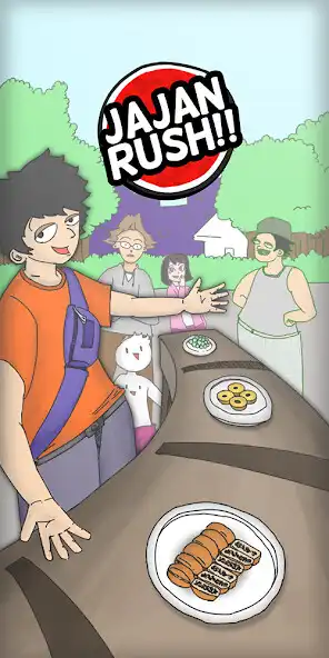 Play Jajan Rush! Game Offline Jajan  and enjoy Jajan Rush! Game Offline Jajan with UptoPlay