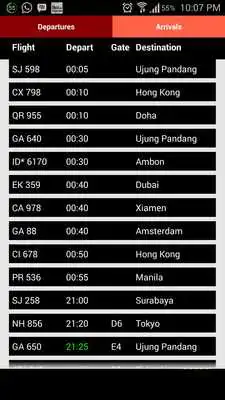 Play Jakarta Airport Flight Tracker