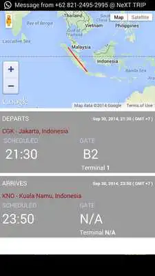 Play Jakarta Airport Flight Tracker