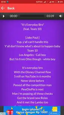 Play Jake Paul Songs Play Jake Paul Songs