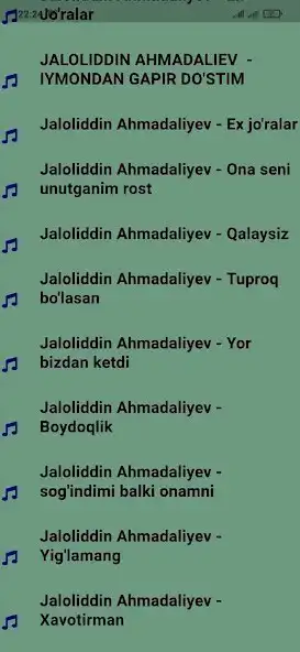 Play Jaloliddin Ahmadaliyev Mp3 as an online game Jaloliddin Ahmadaliyev Mp3 with UptoPlay