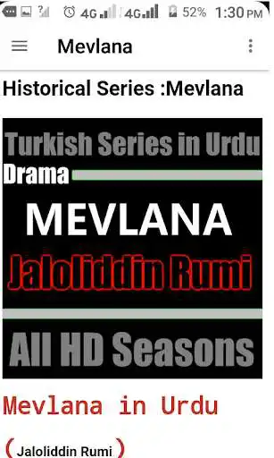 Play Jaloliddin Rumi: Mevlana Urdu as an online game Jaloliddin Rumi: Mevlana Urdu with UptoPlay