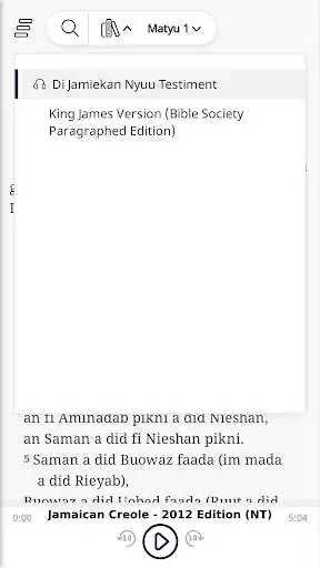 Play Jamaican New Testament  and enjoy Jamaican New Testament with UptoPlay