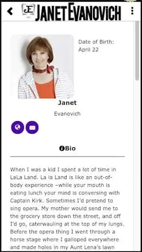 Play Janet Evanovich as an online game Janet Evanovich with UptoPlay