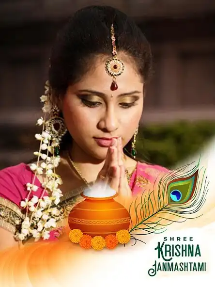 Play Janmashtami Photo Editor DP as an online game Janmashtami Photo Editor DP with UptoPlay