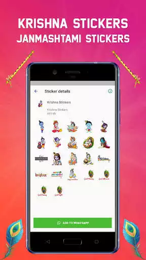 Play Janmashtami Stickers : Krishna Photo Suit Editor as an online game Janmashtami Stickers : Krishna Photo Suit Editor with UptoPlay