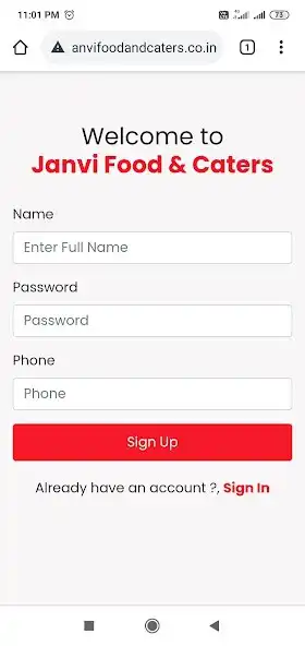 Play Janvi Food and Caters as an online game Janvi Food and Caters with UptoPlay