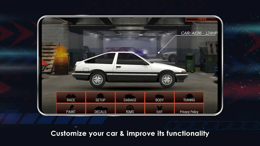 Play Japan Drag Racing as an online game Japan Drag Racing with UptoPlay