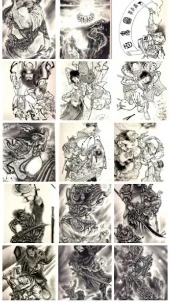 Play Japanese Demon Tattoos as an online game Japanese Demon Tattoos with UptoPlay