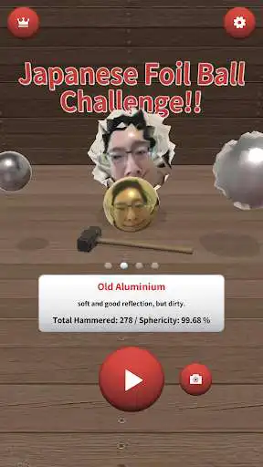 Play Japanese Foil Ball Challenge!!  and enjoy Japanese Foil Ball Challenge!! with UptoPlay