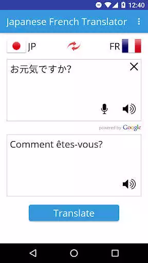 Play Japanese French Translator  and enjoy Japanese French Translator with UptoPlay