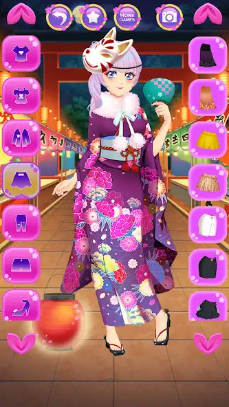 Play Japanese Girls - Anime Makeup  Dress up as an online game Japanese Girls - Anime Makeup  Dress up with UptoPlay