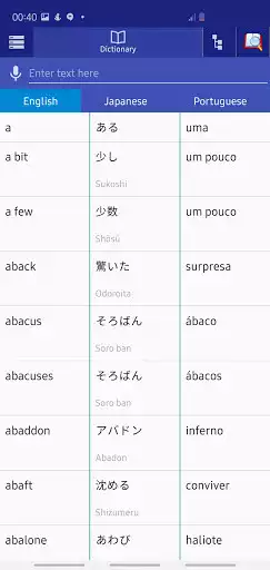 Play Japanese Portuguese Dictionary  and enjoy Japanese Portuguese Dictionary with UptoPlay