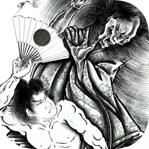 Free play online Japanese Tattoo Wallpaper APK