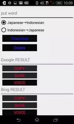 Play Japanese to Indonesian Translator