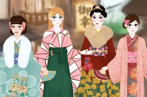 Play Japanese Traditional Fashion - Makeup & Dress up  and enjoy Japanese Traditional Fashion - Makeup & Dress up with UptoPlay