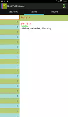 Play Japanese Vietnamese Dictionary