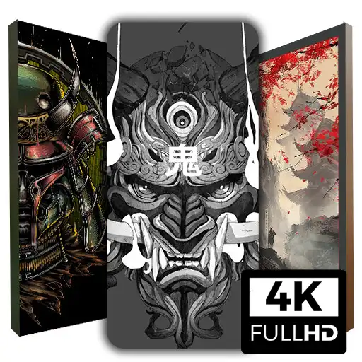 Play Japan Samurai Oni Wallpaper APK