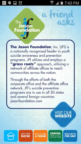 Play Jason Foundation A Friend Ask as an online game Jason Foundation A Friend Ask with UptoPlay