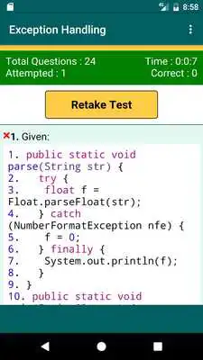 Play Java Certification Free Tests