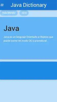 Play Java Dictionary