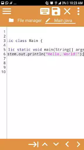 Play Java Editor as an online game Java Editor with UptoPlay