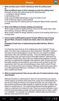 Play JAVA Interview Preparation