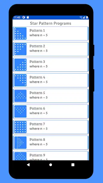 Play JAVA Pattern Programs  and enjoy JAVA Pattern Programs with UptoPlay