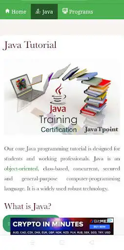 Play Javapoint as an online game Javapoint with UptoPlay