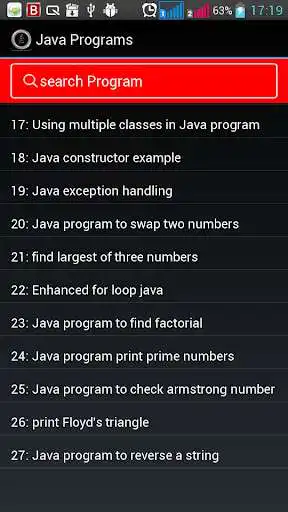 Play APK Java Program Example and enjoy Java Program Example with UptoPlay com.sharper.javaprogram Play APK Java Program Example and enjoy Java Program Example with UptoPlay com.sharper.javaprogram